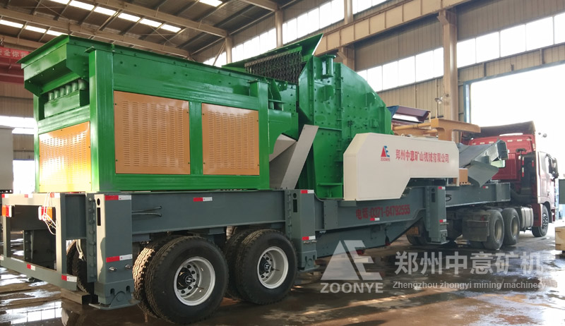 陜西客戶(hù)定制的建筑垃圾破碎機發(fā)貨