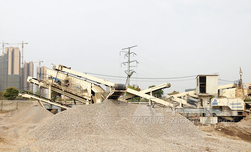 建筑垃圾處理現場(chǎng)