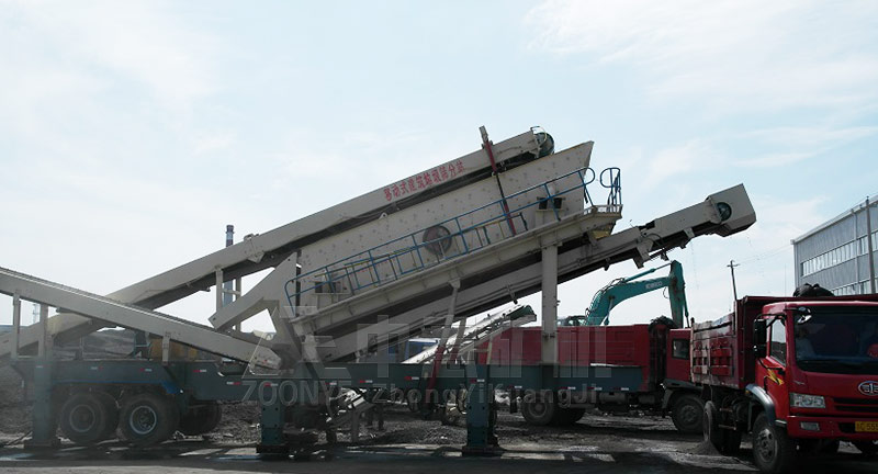 建筑垃圾處理現場(chǎng)