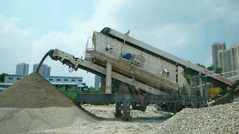 拆遷垃圾處理現場(chǎng)