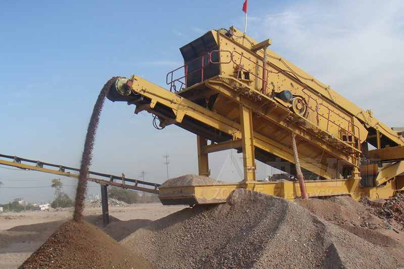 建筑垃圾處理現場(chǎng)