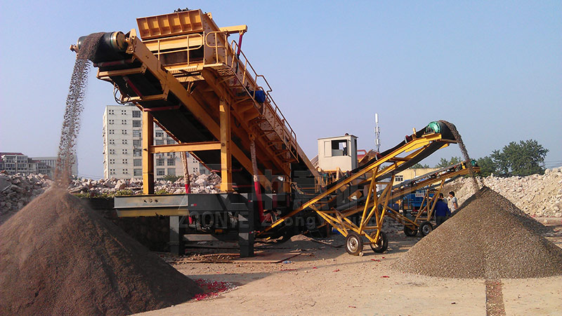 建筑垃圾處理現場(chǎng)