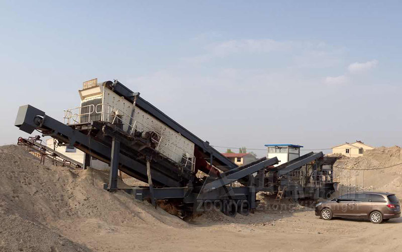 移動(dòng)建筑垃圾破碎機