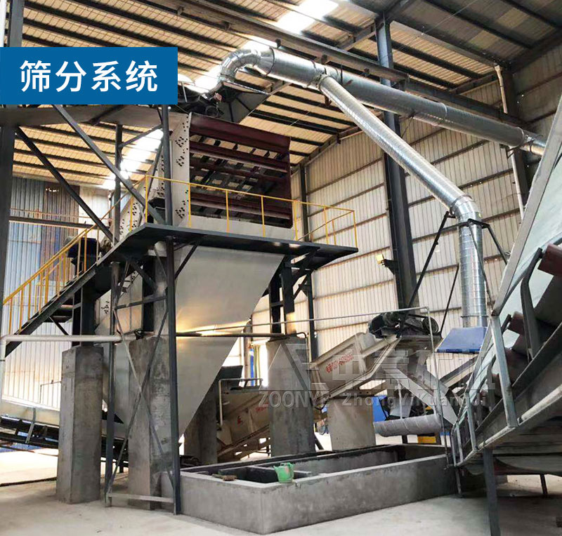 建筑垃圾篩分環(huán)節