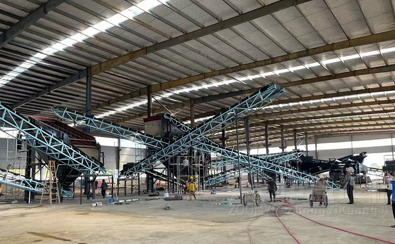 建筑垃圾處理廠(chǎng)區