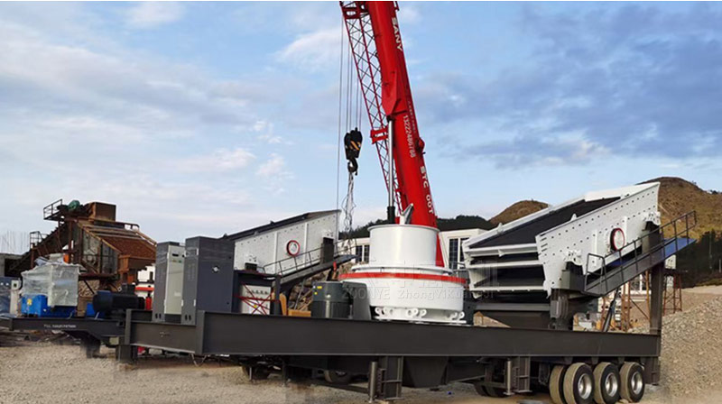 移動(dòng)制砂機
